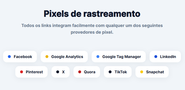 Pixels de rastreamento